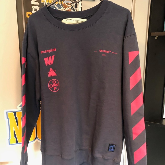 off white thermo hoodie